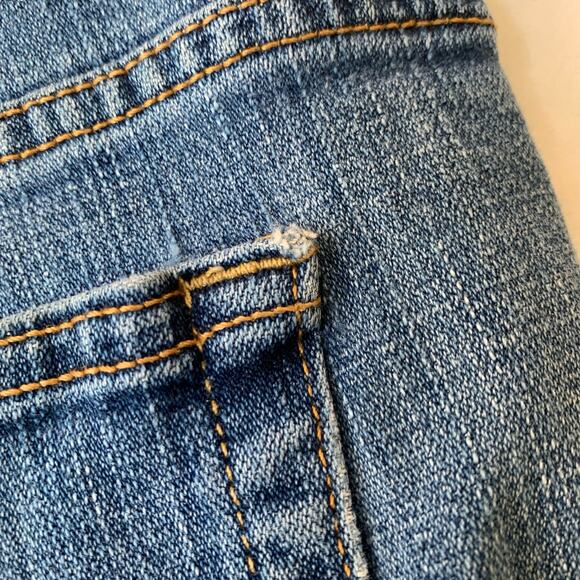 Levis 515 bootcut blue jeans medium wash light stretch size 12 Long - Picture 9 of 13